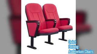 Duurzame opvouwbare auditoriumstoelen, geen tablet